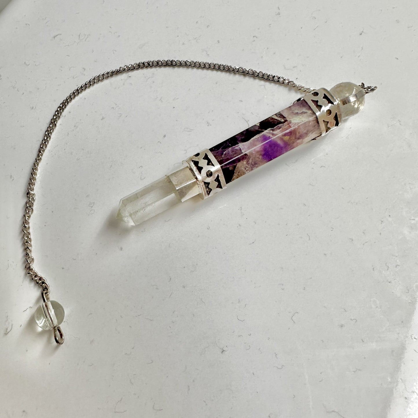 Pendulum Chevron Amethyst