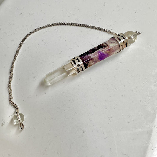 Pendulum Chevron Amethyst