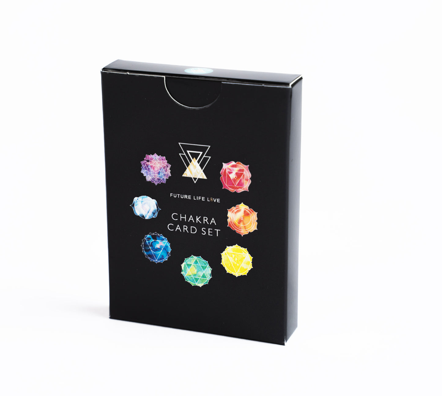 Chakra Card Set With 8 Cards and Black Box